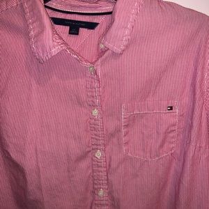 Tommy Hilfiger Button Up Shirt Women’s Large